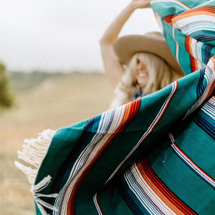 Iron and Resin Del Sol Cotton Blanket - ToughWorkz