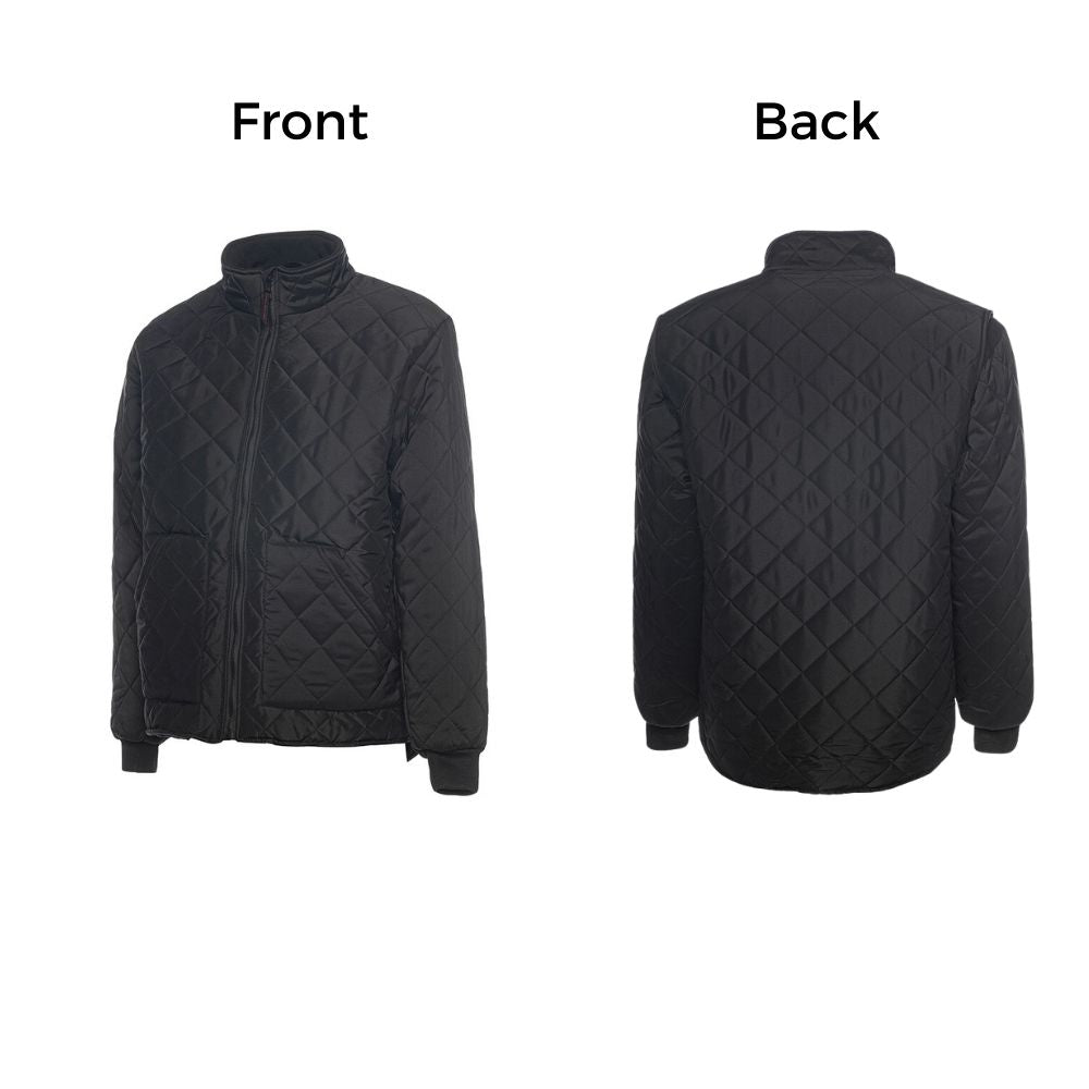 Ground Force Men's Quilted Freezer Jacket, 7 Sizes