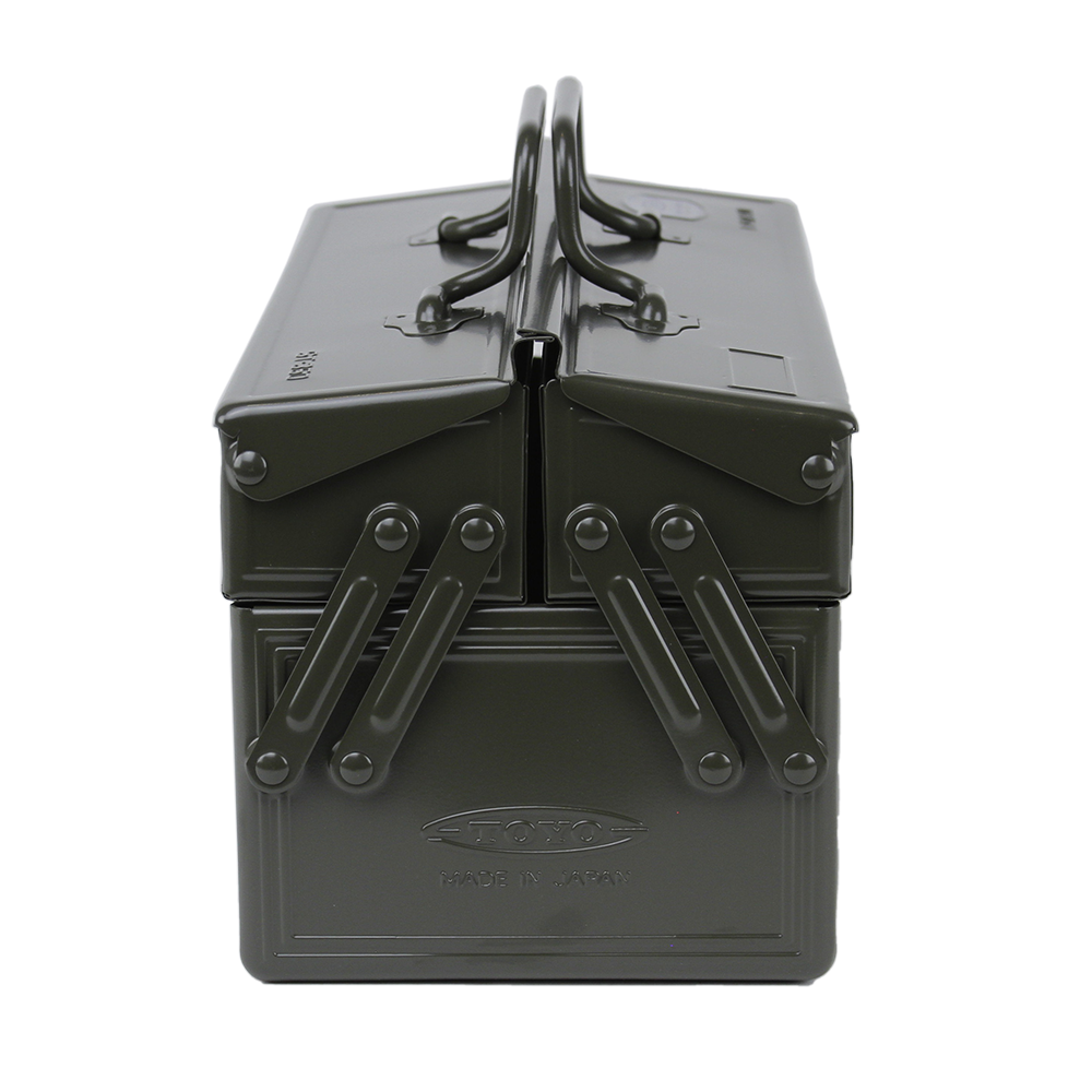 Toyo Steel Portable Shop Toolbox, Green - ToughWorkz