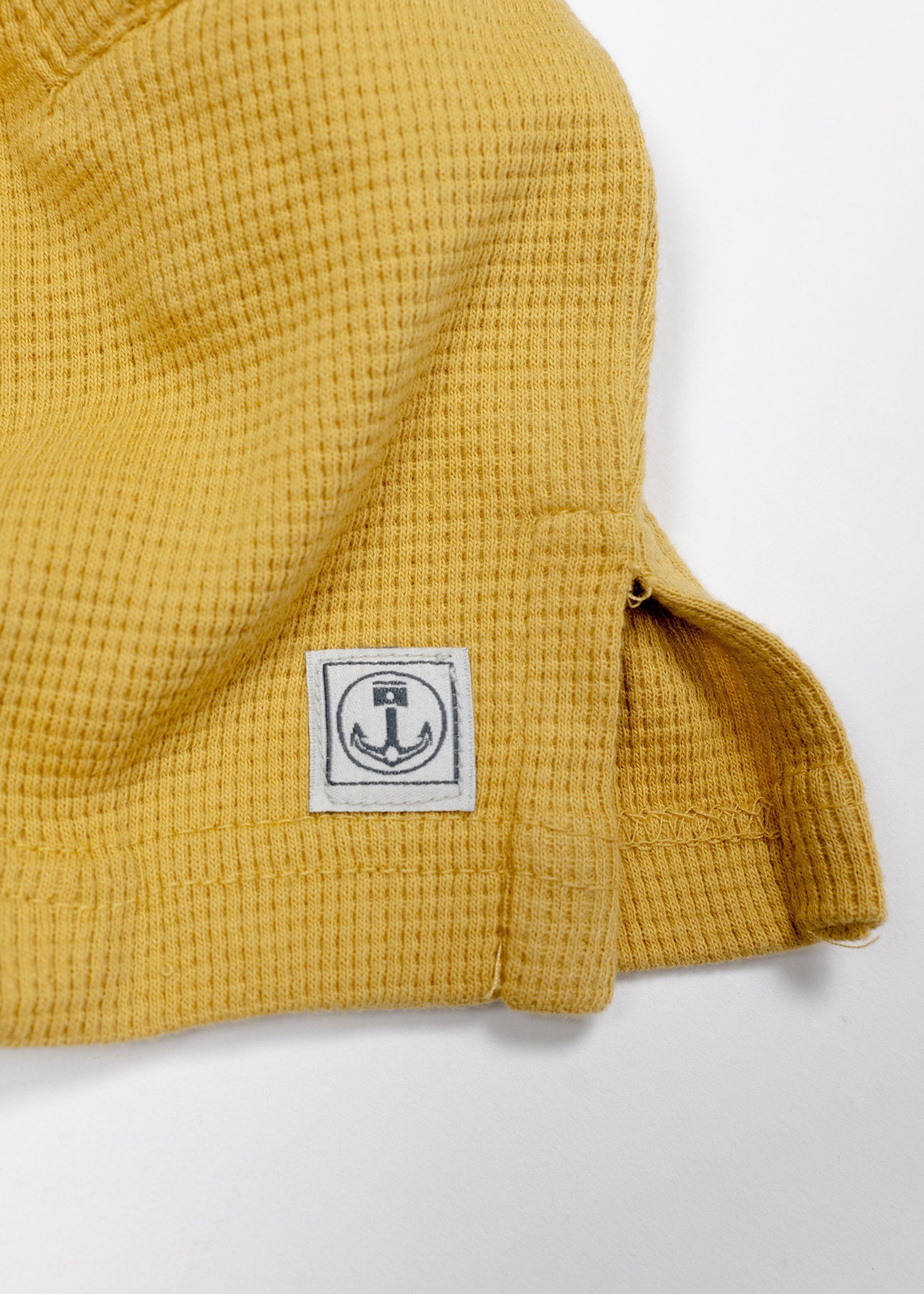 Deatil Stitching | Iron & Resin Unisex Keanu Hoodie, Gold - ToughWorkz