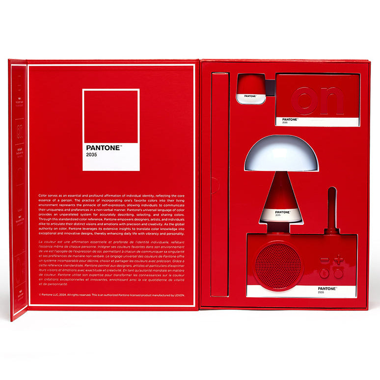 Inside | Lexon X Limited Edition Gift Set Pantone Red- ToughWork