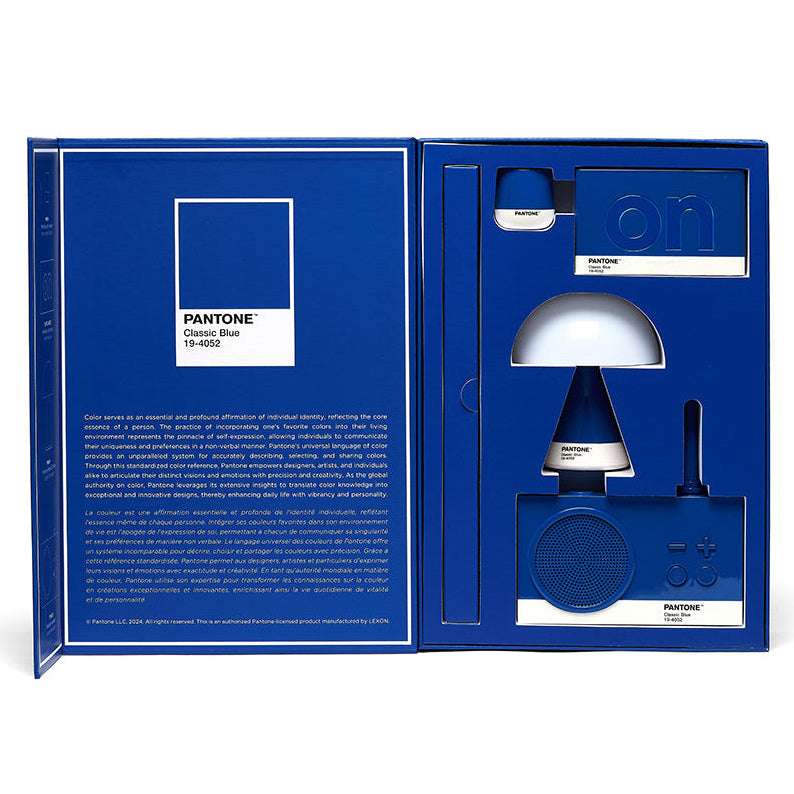 Box Inside | Lexon Xmas Gift Set Pantone Blue - ToughWorkz