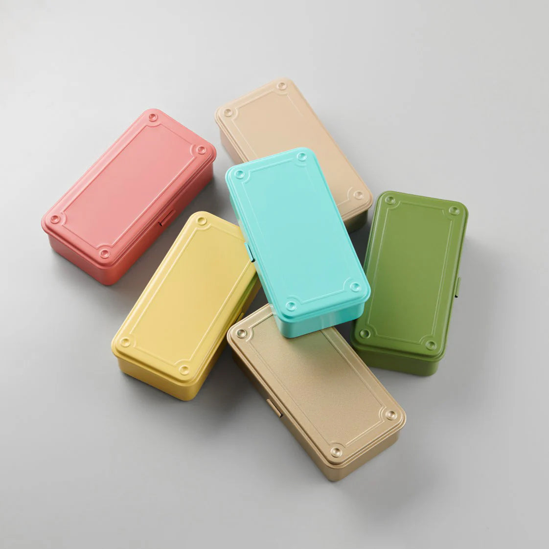 Colourway | Toyo Steel T-190 Stackable Tool Box, Living Coral - ToughWorkz