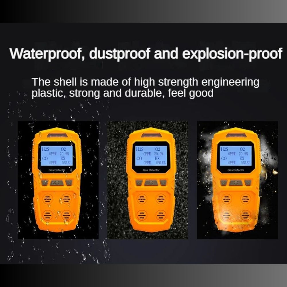 Digital Gas Monitor Clip-On 4 in 1 - ToughWorkz