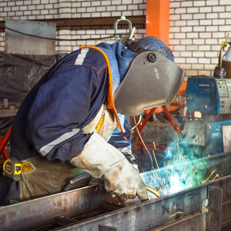 Split Leather Welding Gloves - ToughWorkz