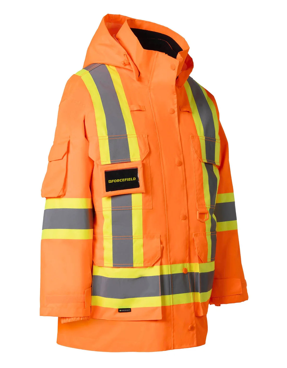 Women's Hi-Vis 4-in-1 Safety Parka - ToughWorkz
