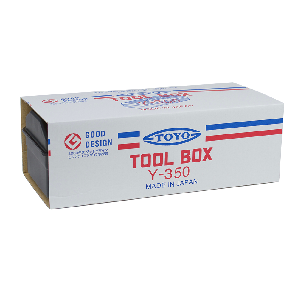 Packaging | Toyo Y-350 Camber Portable Shop Toolbox, Black - ToughWorkz