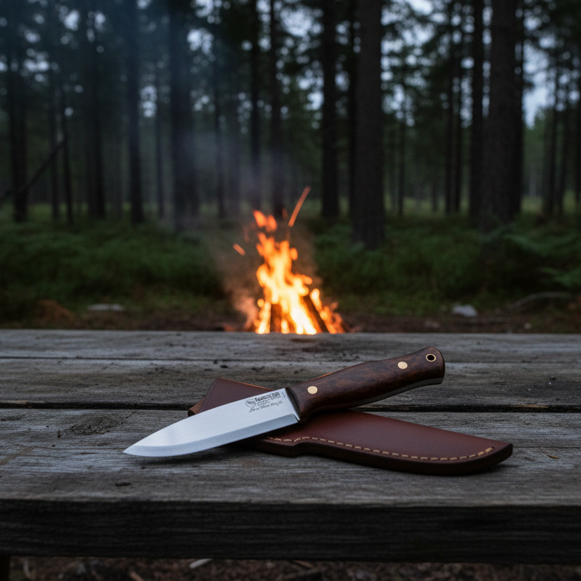 KCasstrom Bushman's Knife by Campfire - ToughWorkz