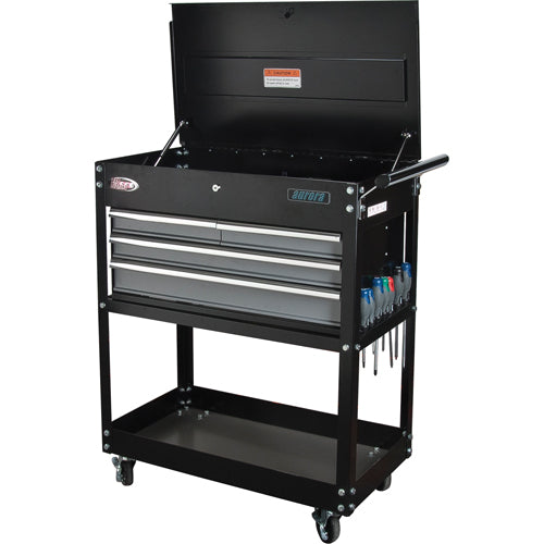 in Use | Aurora Rolling Utility Tool Cart, 4 Drawers - ToughWorkz