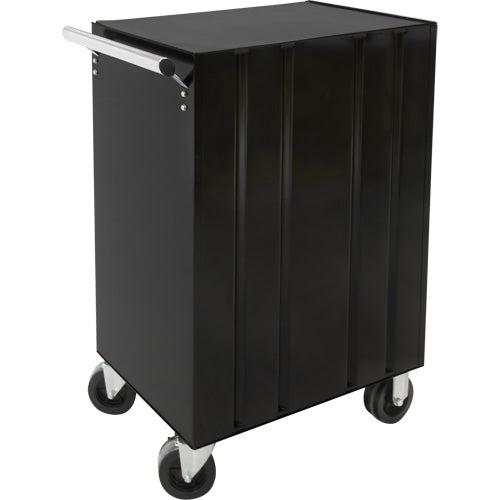 Back Side | Aurora Rolling Industrial Tool Cart, 7 Drawers - ToughWorkz