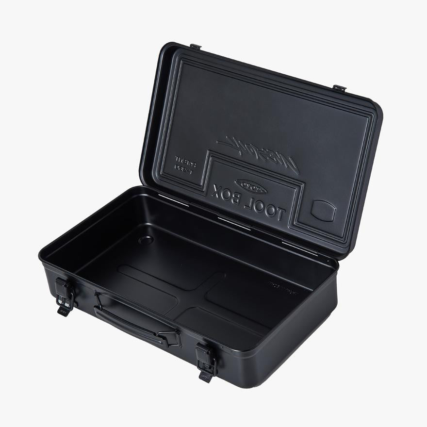 OPEN | Toyo Steel Trunk Shape Toolbox T-360 Military Green - ToughWorkz