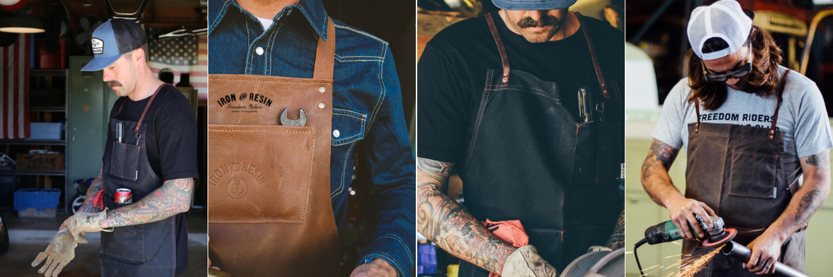 Iron & Resin Workshop Aprons - ToughWorkz