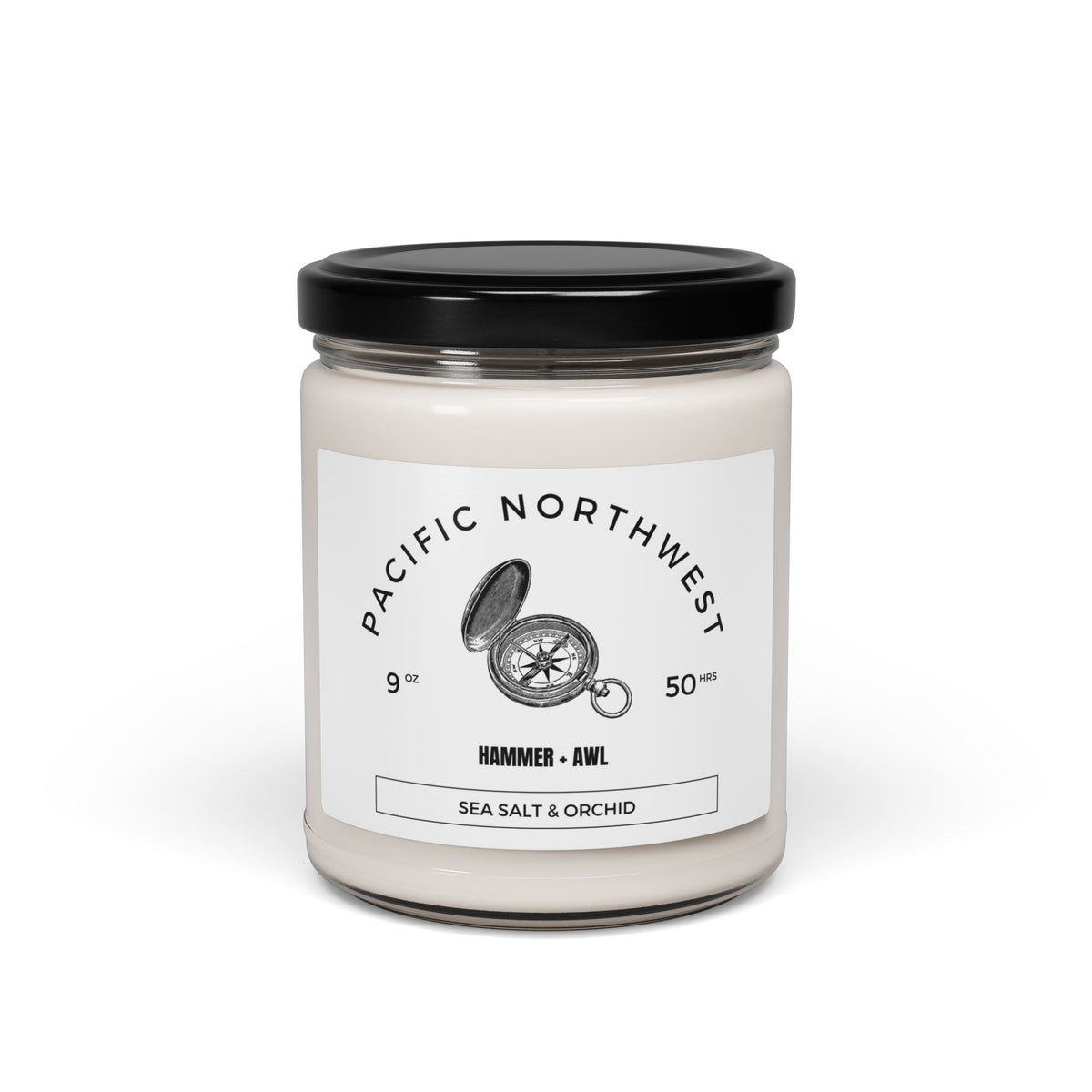 Pacific Northwest Scented Soy Candle - Sea Salt &amp; Orchid, 9oz