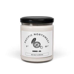 Pacific Northwest Scented Soy Candle - Sea Salt & Orchid, 9oz