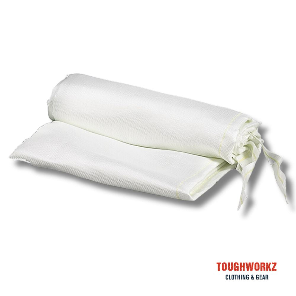 CU | ToughWorkz 6'x5' Wall Mounted Fire Blanket - Kitchens, Factories, Boats