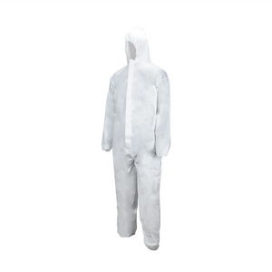 Disposable Microporus Coveralls with Hood - ToughWorkz