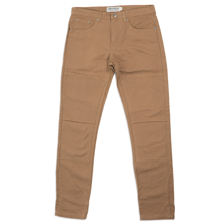 Iron & Resin Duck Canvas Union Work Pants, Field Tan - ToughWorkz