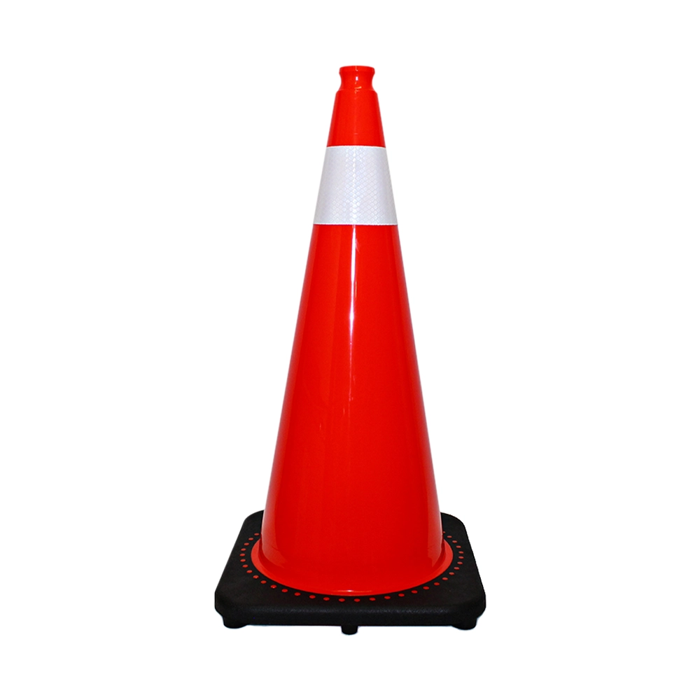 Traffic Cone, 28&quot; Reflective Collar - ToughWorkz