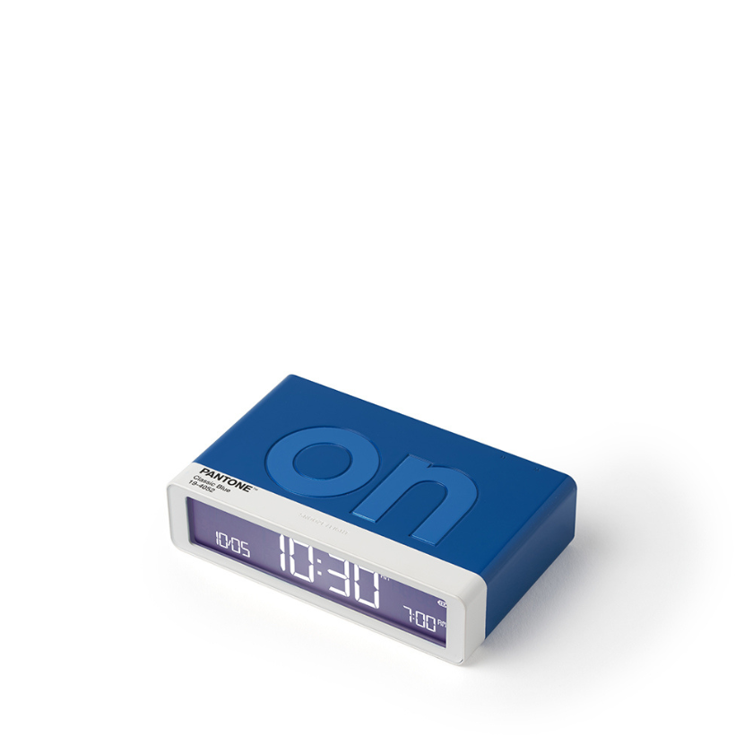 Lexon Flip Classic Pantone Alarm Clock, 4 Colours