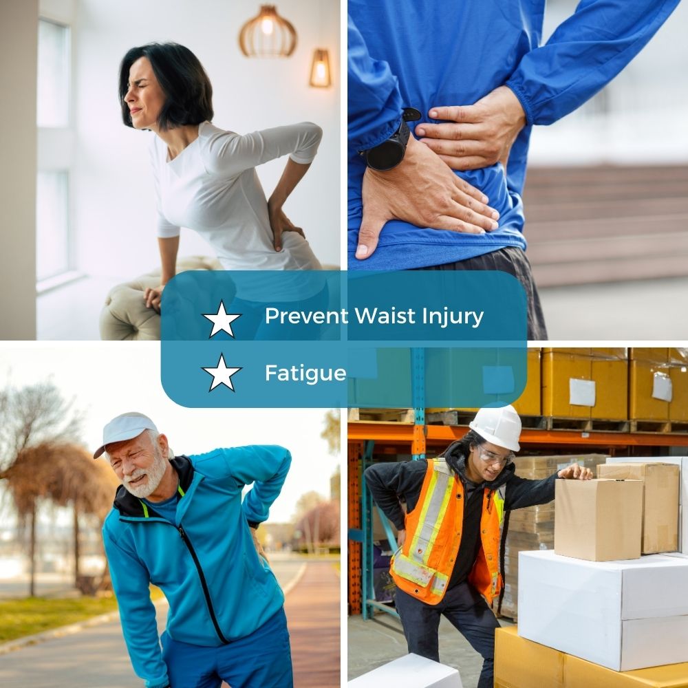 Redi-Medic Back Support Belt For Workplace Safety (Men/Women)