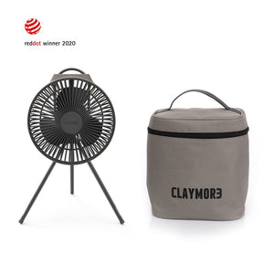 Claymore V600 Rechargeable Fan w. Bag Tripod - ToughWorkz