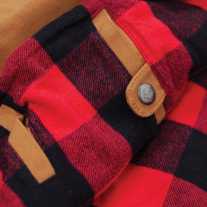 Flannel Detail Interior | Iron & Resin Duck Canvas Terrain Jacket - ToughWorkz