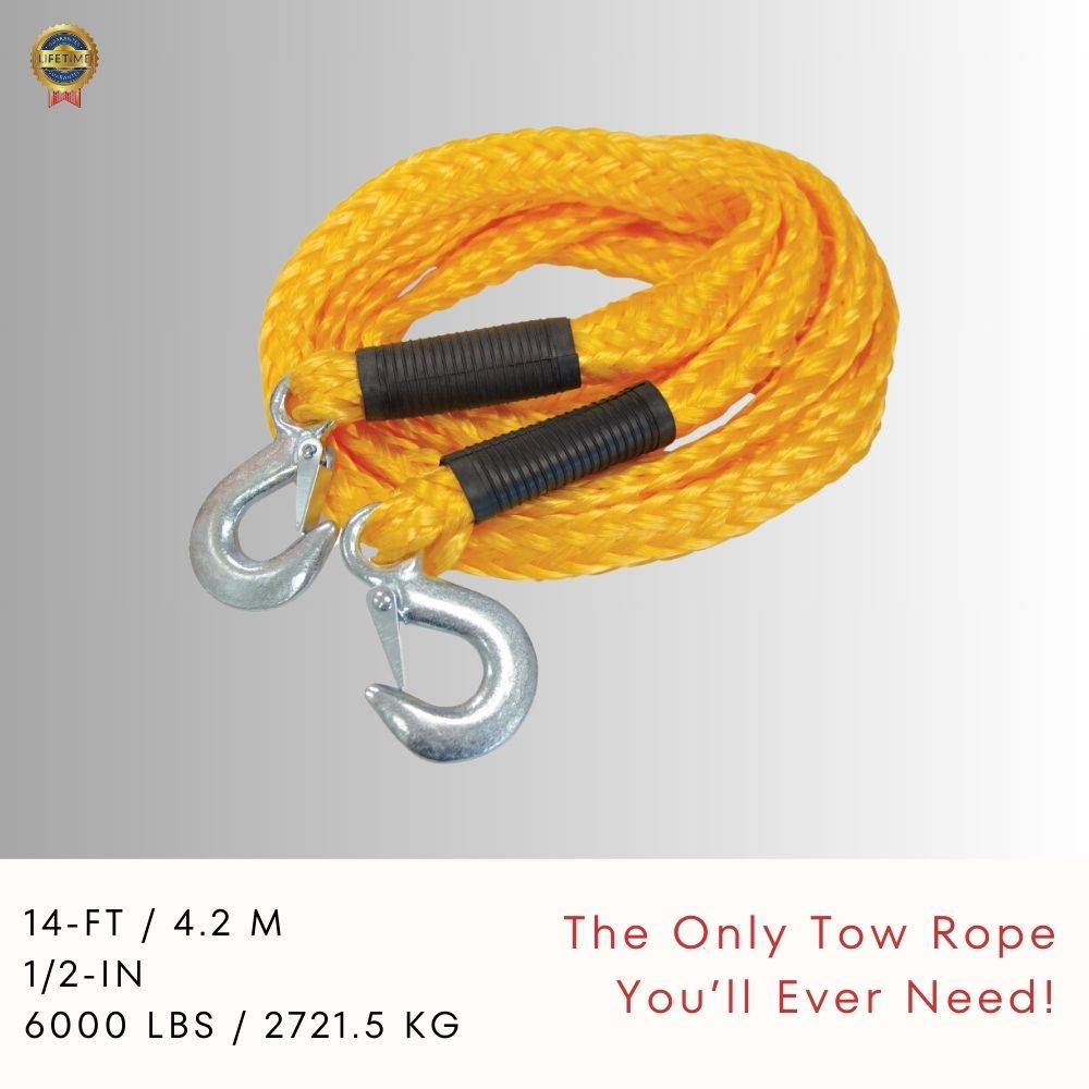 Specs | ToughWorkz 14-ft Heavy Duty Emergency Tow Rope