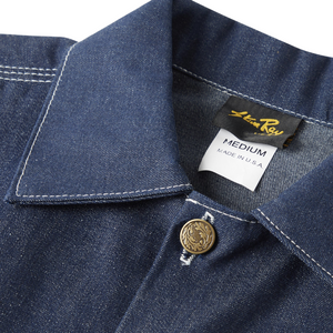 Collar Detail | Stan Ray Denim Shop Jacket - ToughWorkz