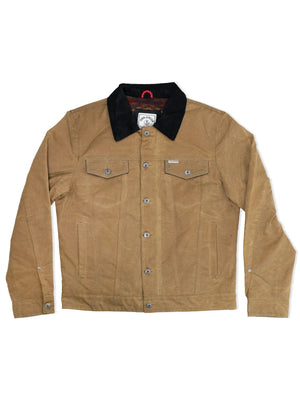 Iron & Resin Mens Waxed Cotton Scout Jacket - ToughWorkz