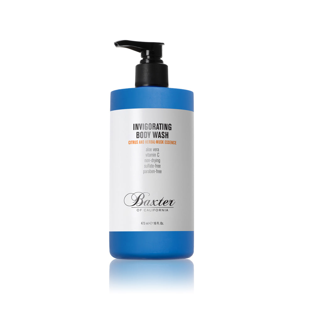 Baxter Invigorating Body Wash, Citrus &amp; Herbal Musk, 500ml - ToughWorkz