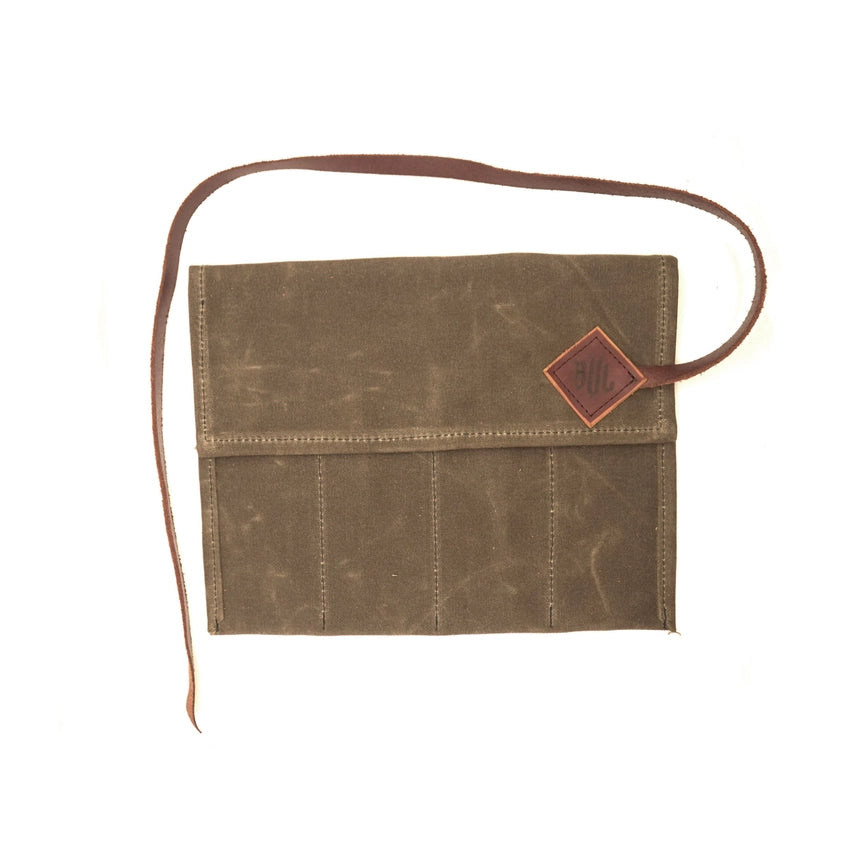 Bevel Mfg Artison Waxed Canvas Tool Roll