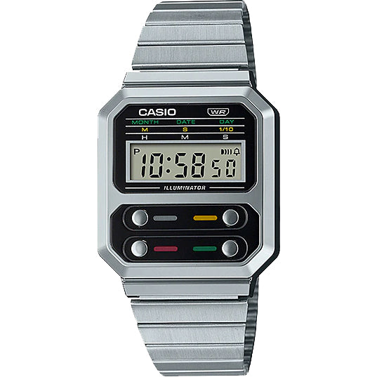 Casio A100WE-1A Vintage Calculator Watch - ToughWorkz