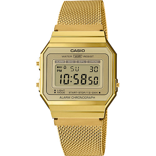 Casio A700 Vintage Gold Digital Watch - ToughWorkz