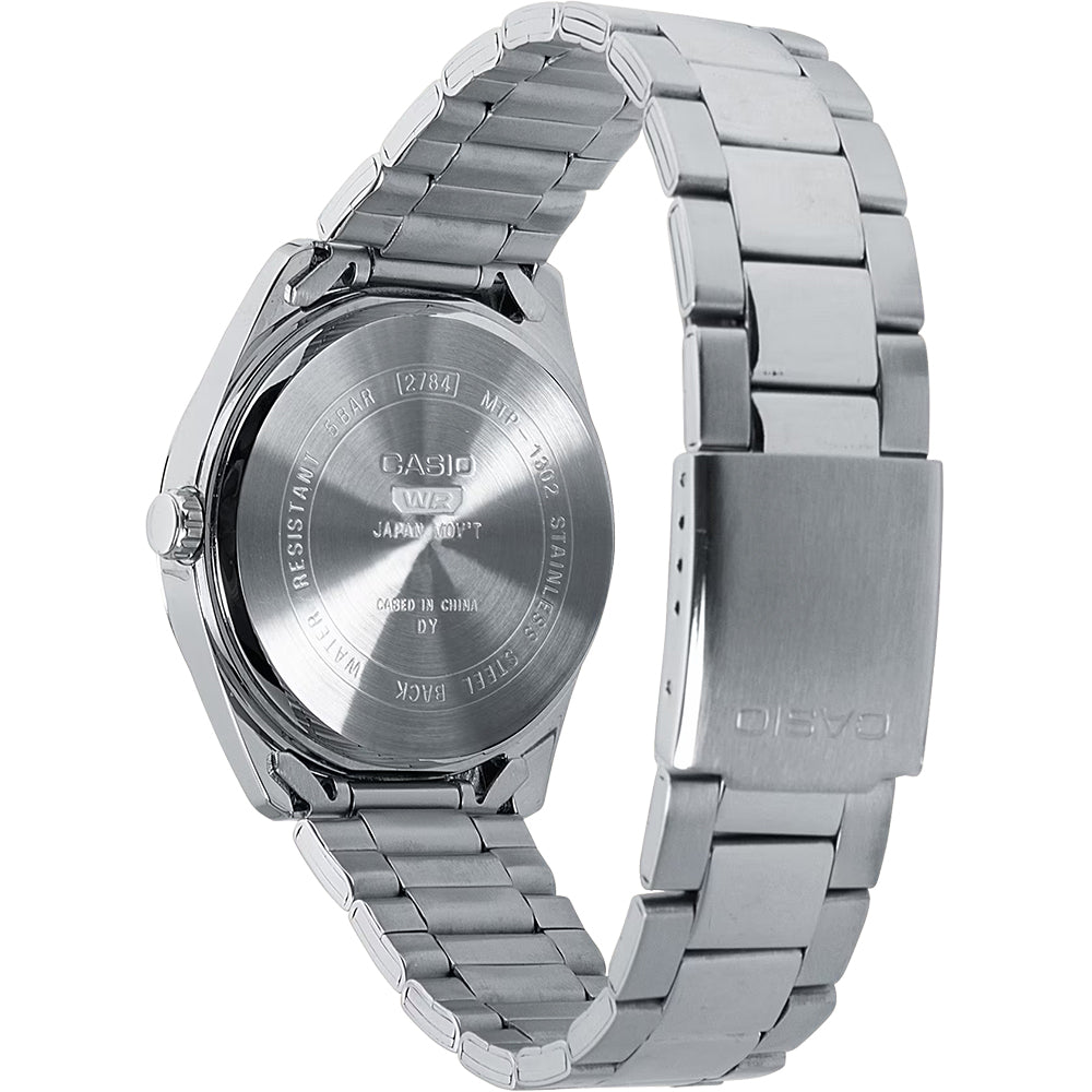 G-Shock MTP-1302D-3A Vintage Blue Dial Stainless Steel Watch | ToughWorkz