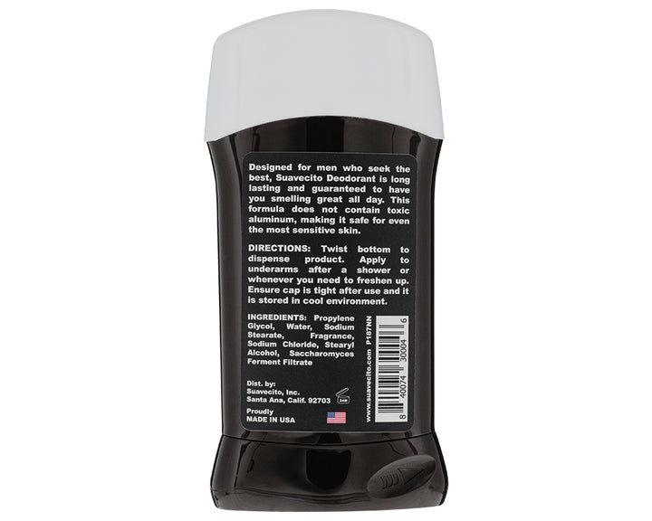 Suavacito OG Men's Natural Deodorant, 3oz - ToughWorkz
