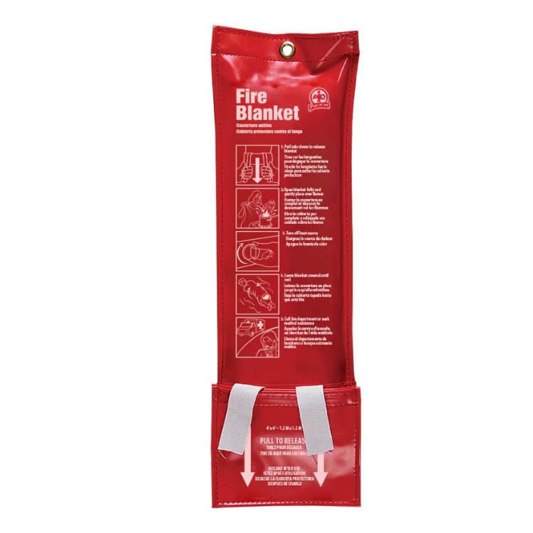 Fire Blanket with Quick Release, 2 Sizes - ToughWorkz