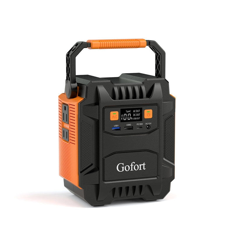 Gofort Portable Power Station, 200W For Home, Outdoors, Camping - ToughWorkz