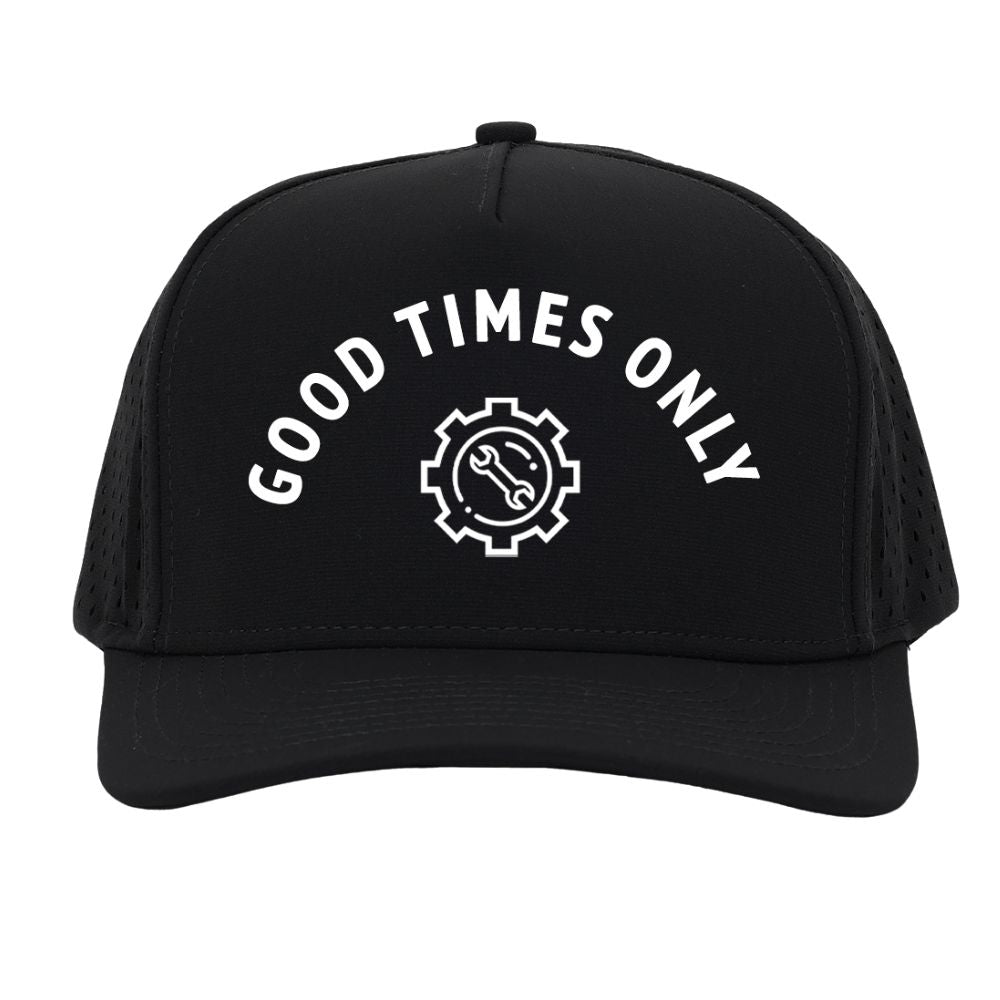Toughworkz Good Times Trucker Hat, Black w.Logo