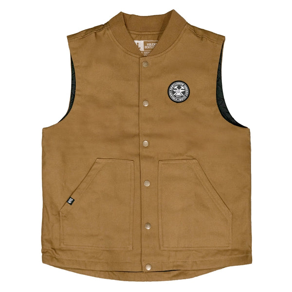 Violent Gentlemen Lined Work Vest, 2 Colors - ToughWorkz