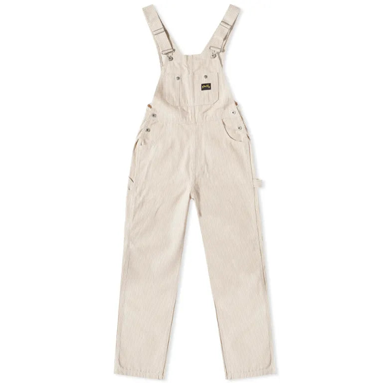 Stan Ray Earls Bib Overall Khaki Hickory, On Sale, 1 Left