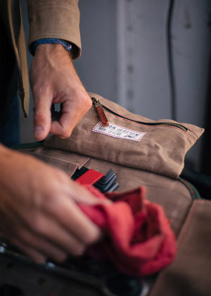 Details | Iron & Resin New Legend Tool Roll, Waxed Canvas - ToughWorkz