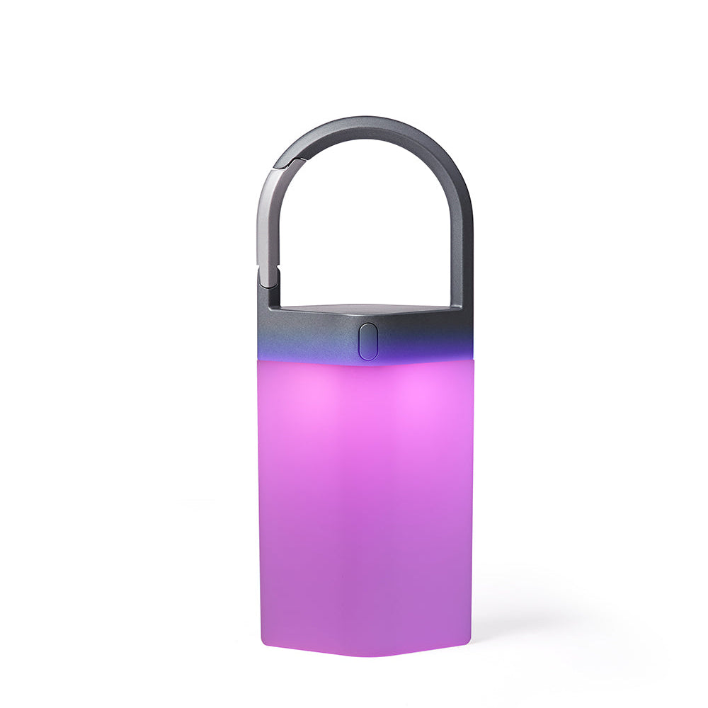 Lexon Horizontal LED Hanglamp, Metalic Grey, 7 Colors