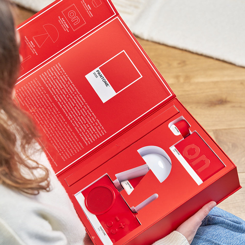 Open the Box | Lexon X Limited Edition Gift Set Pantone Red- ToughWork