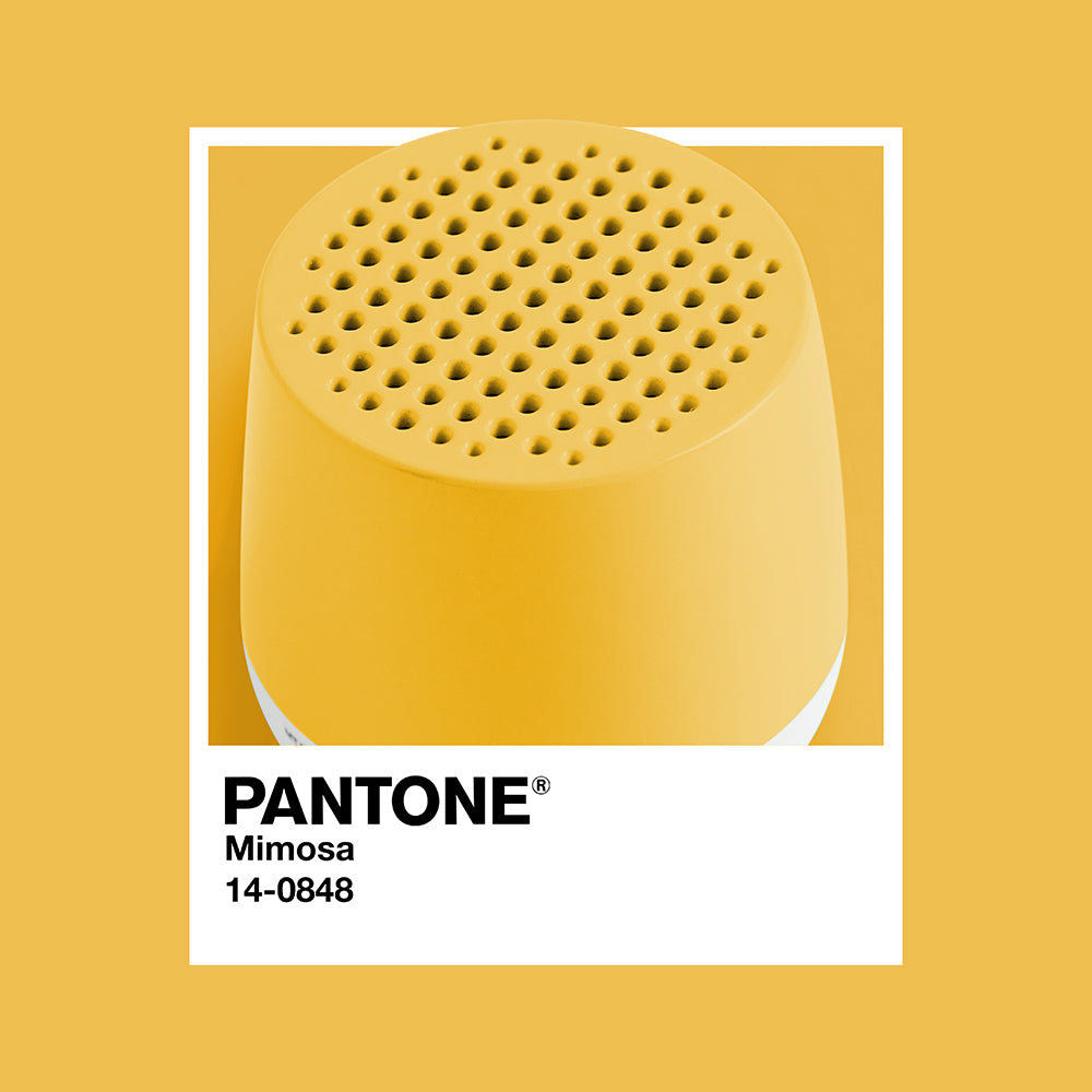 Lexon Mino+ Pantone Mimosa Bluetooth Speaker - ToughWorkz