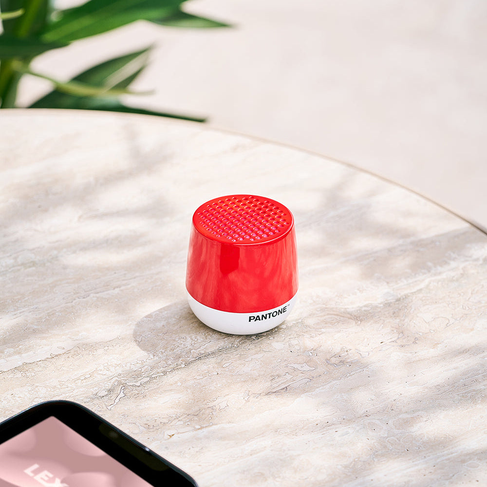 Lexon Pantone Red Mini Speaker - ToughWorkz