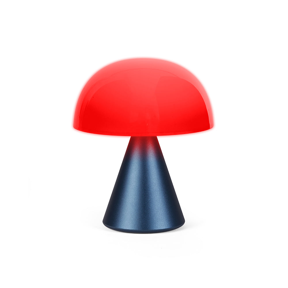 Red LED | Lexon Portable LED Indoor / Outdoor Lamp, Dark Blue - ToughWorkz