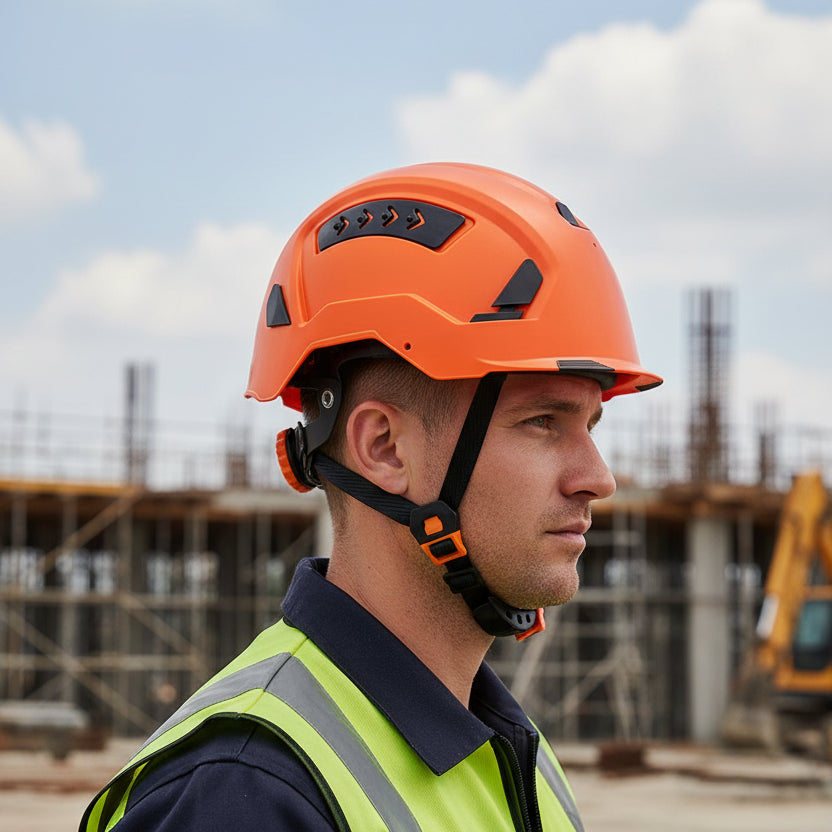 New ANSI / CSA Class 2 Type 2 Climbing-Style Hardhat - ToughWorkz