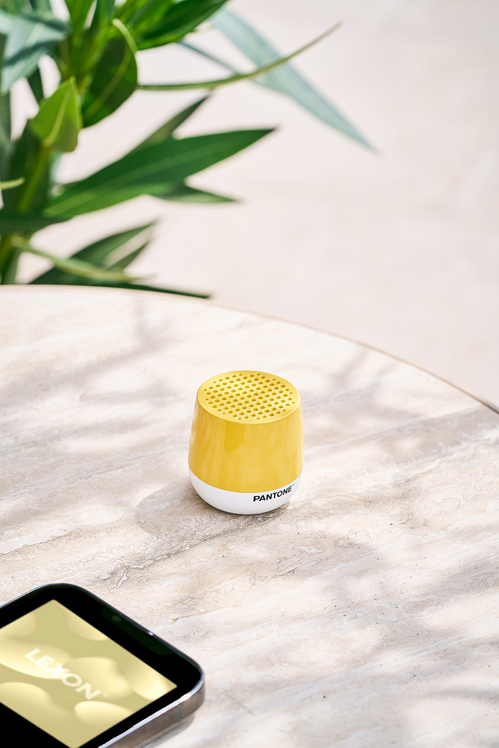 Lexon Mino+ Pantone Mimosa Bluetooth Speaker - ToughWorkz