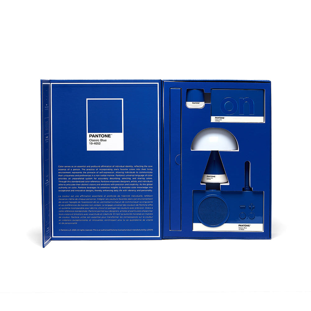 Box Inside | Lexon Xmas Gift Set Pantone Blue - ToughWorkz