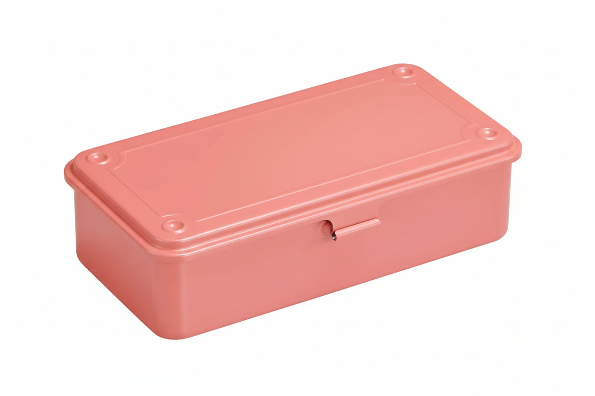 Toyo Steel T-190 Stackable Tool Box, Living Coral - ToughWorkz